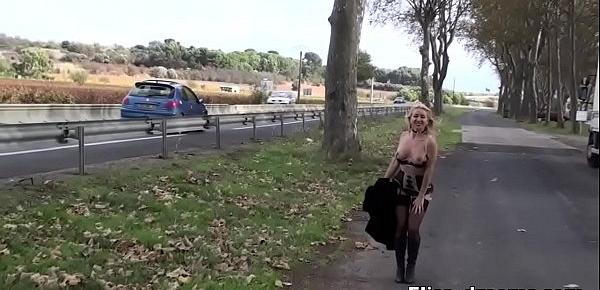  Flashing in public during a very bad day